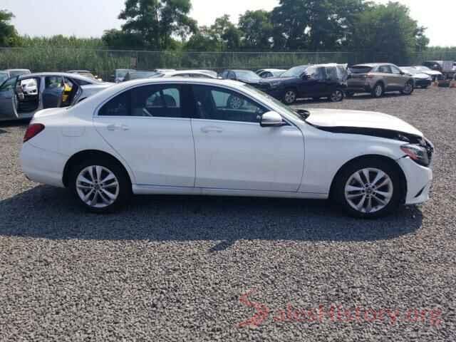 55SWF8EB1KU315023 2019 MERCEDES-BENZ C CLASS