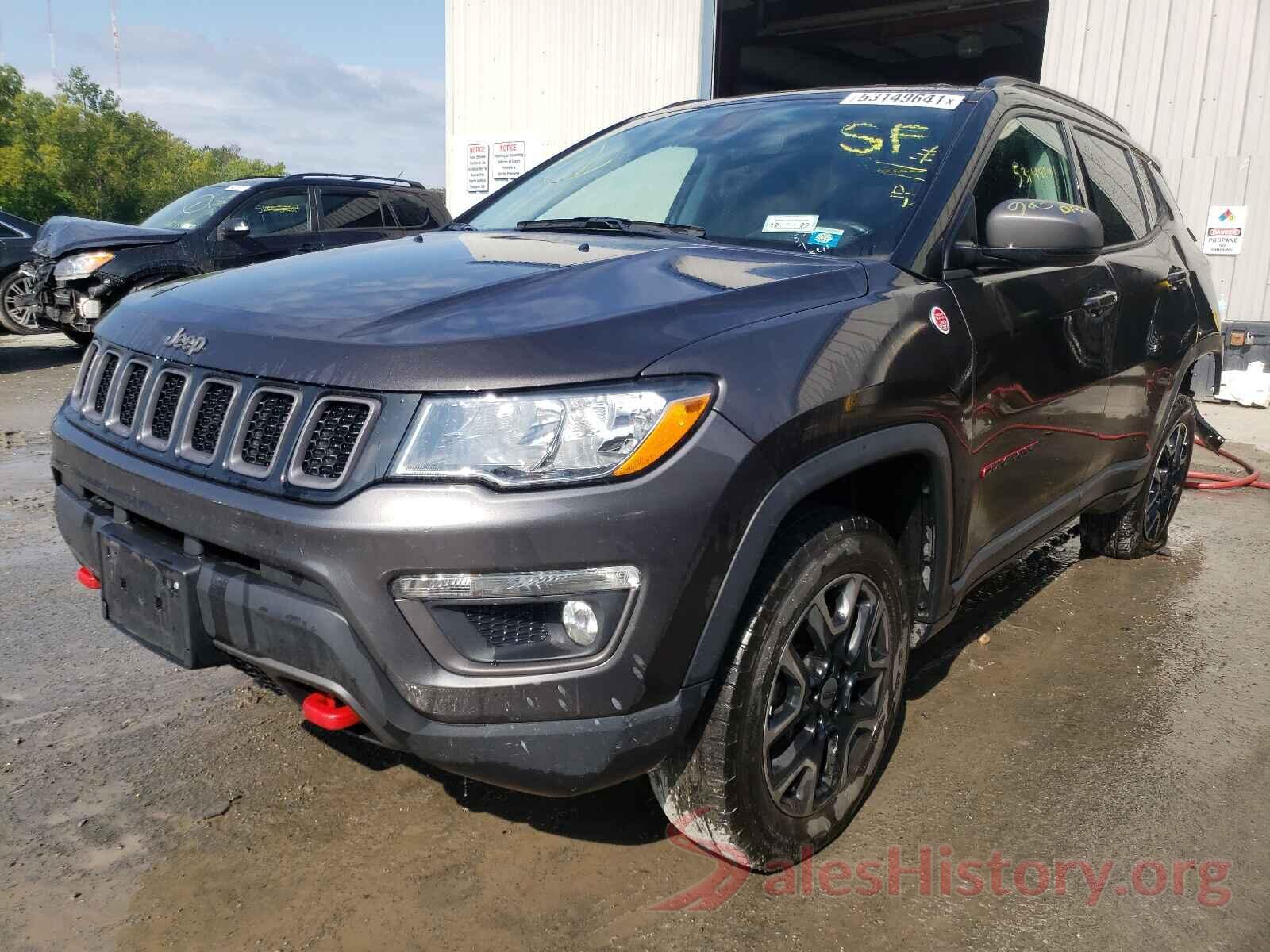 3C4NJDDB1KT733072 2019 JEEP COMPASS