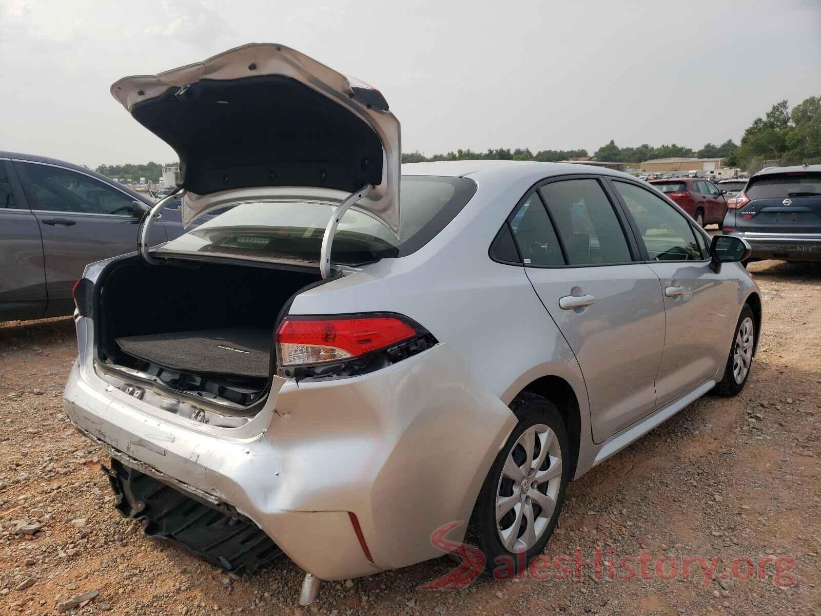 JTDEPRAE2LJ036190 2020 TOYOTA COROLLA