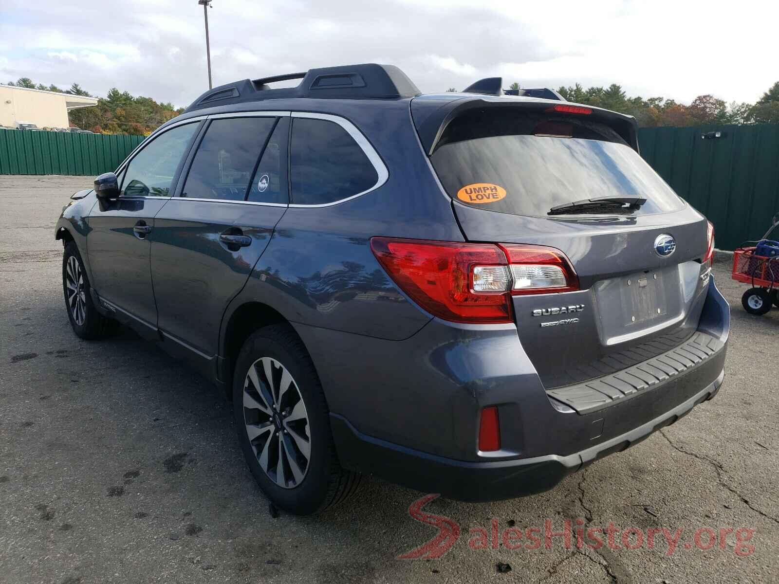 4S4BSALCXG3295501 2016 SUBARU OUTBACK