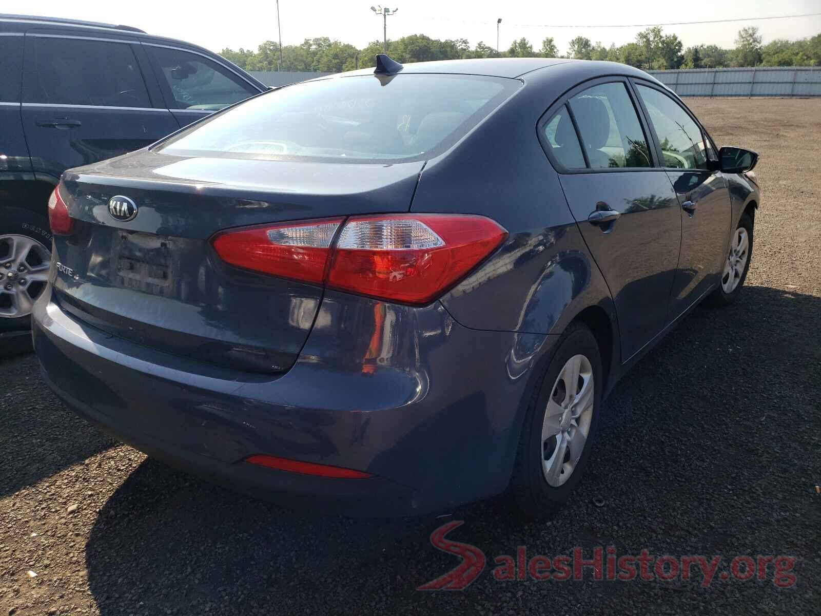 KNAFX4A62G5497787 2016 KIA FORTE