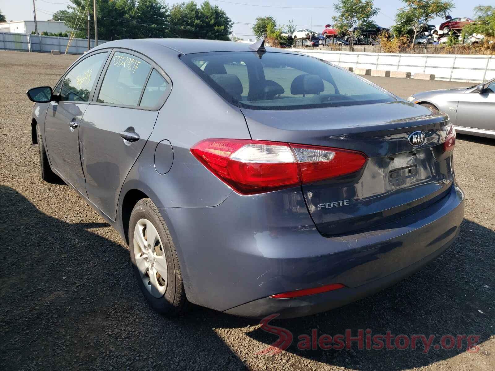 KNAFX4A62G5497787 2016 KIA FORTE