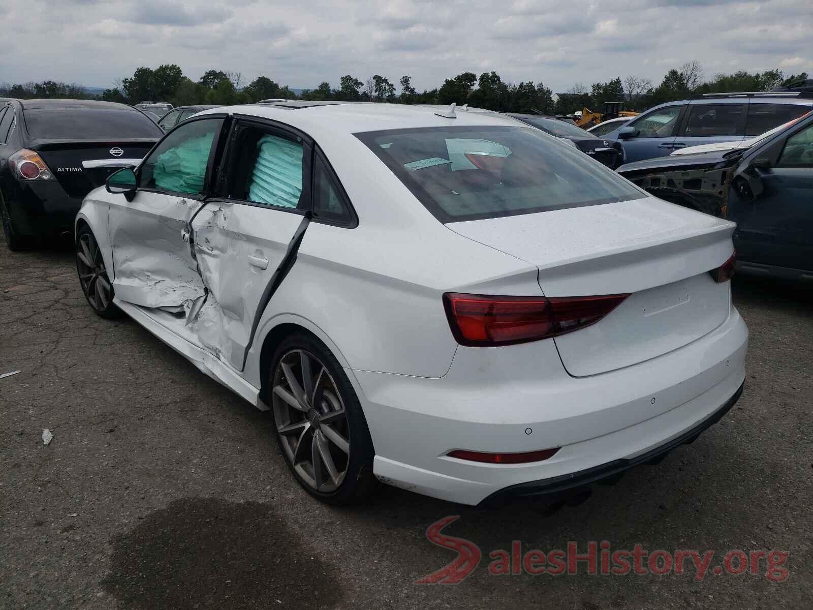 WAUB1GFF6J1052977 2018 AUDI S3