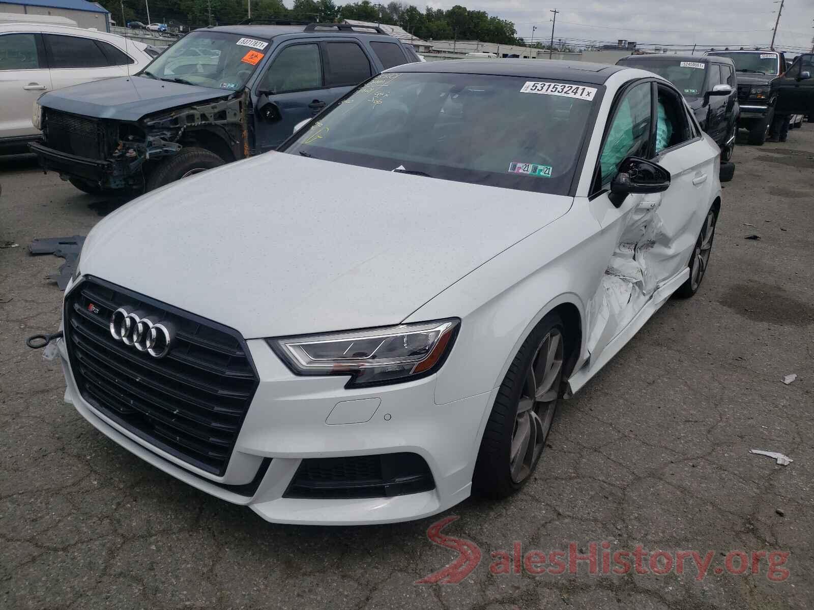 WAUB1GFF6J1052977 2018 AUDI S3