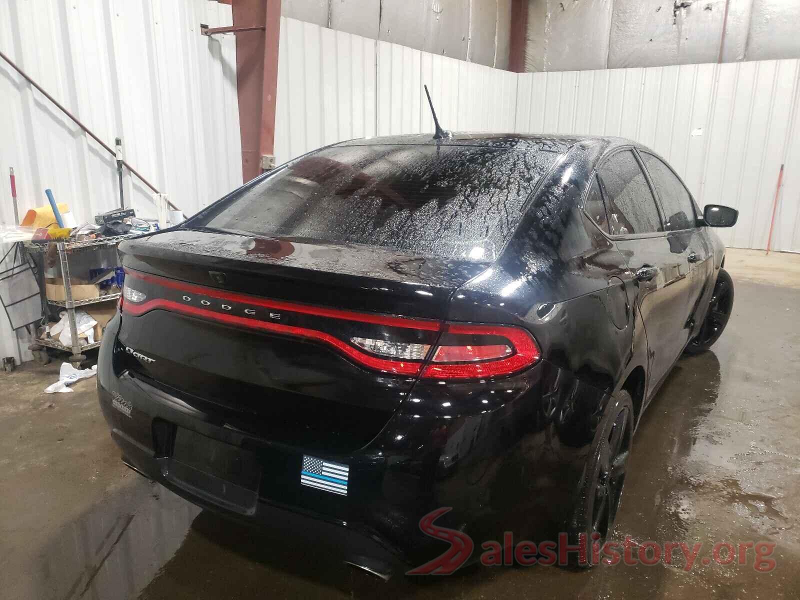 1C3CDFBB3GD645168 2016 DODGE DART