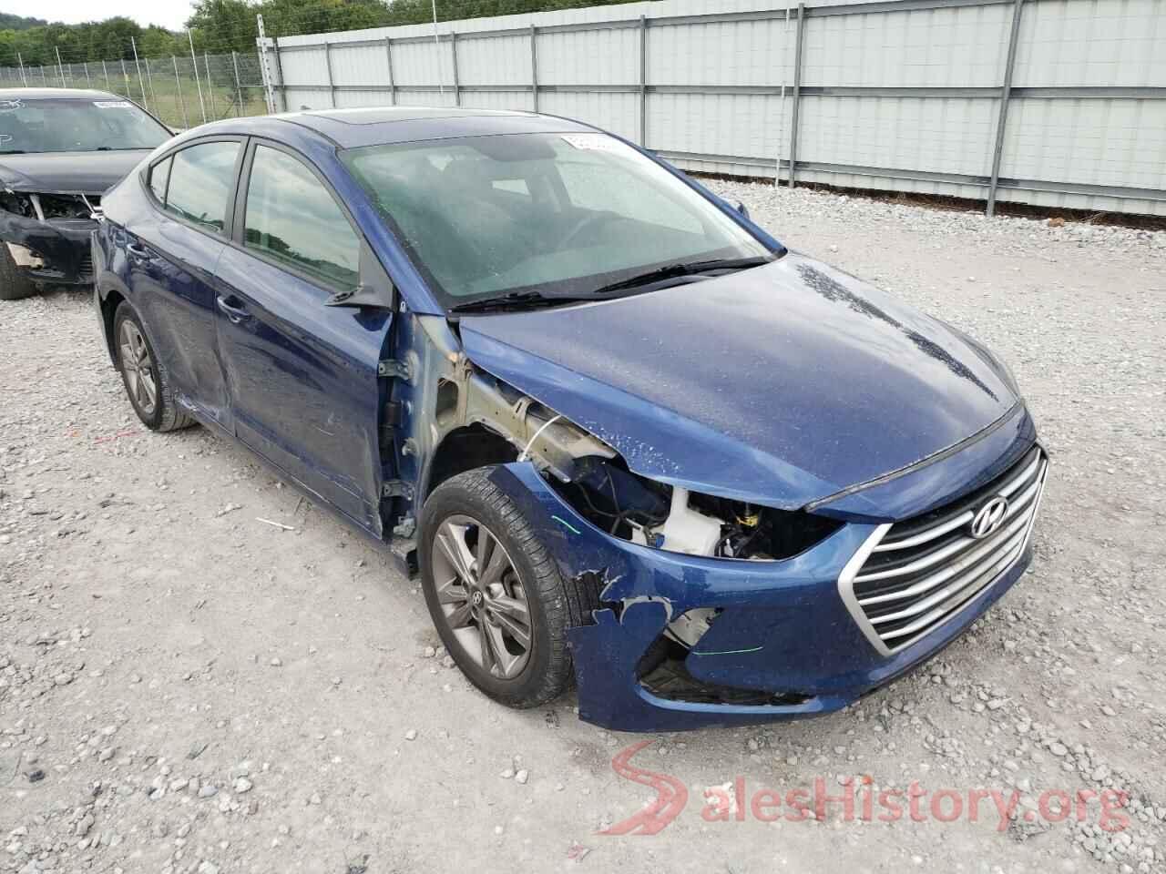 5NPD84LF8JH384552 2018 HYUNDAI ELANTRA