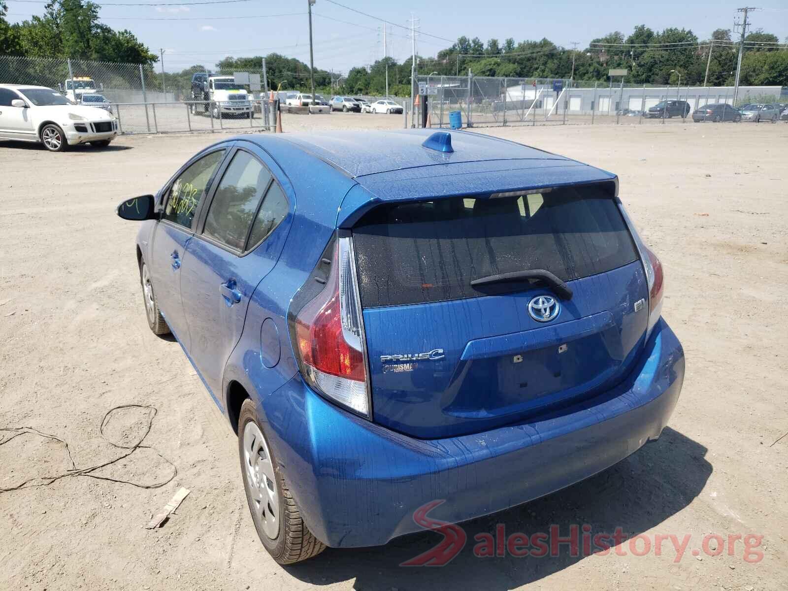 JTDKDTB31G1132680 2016 TOYOTA PRIUS