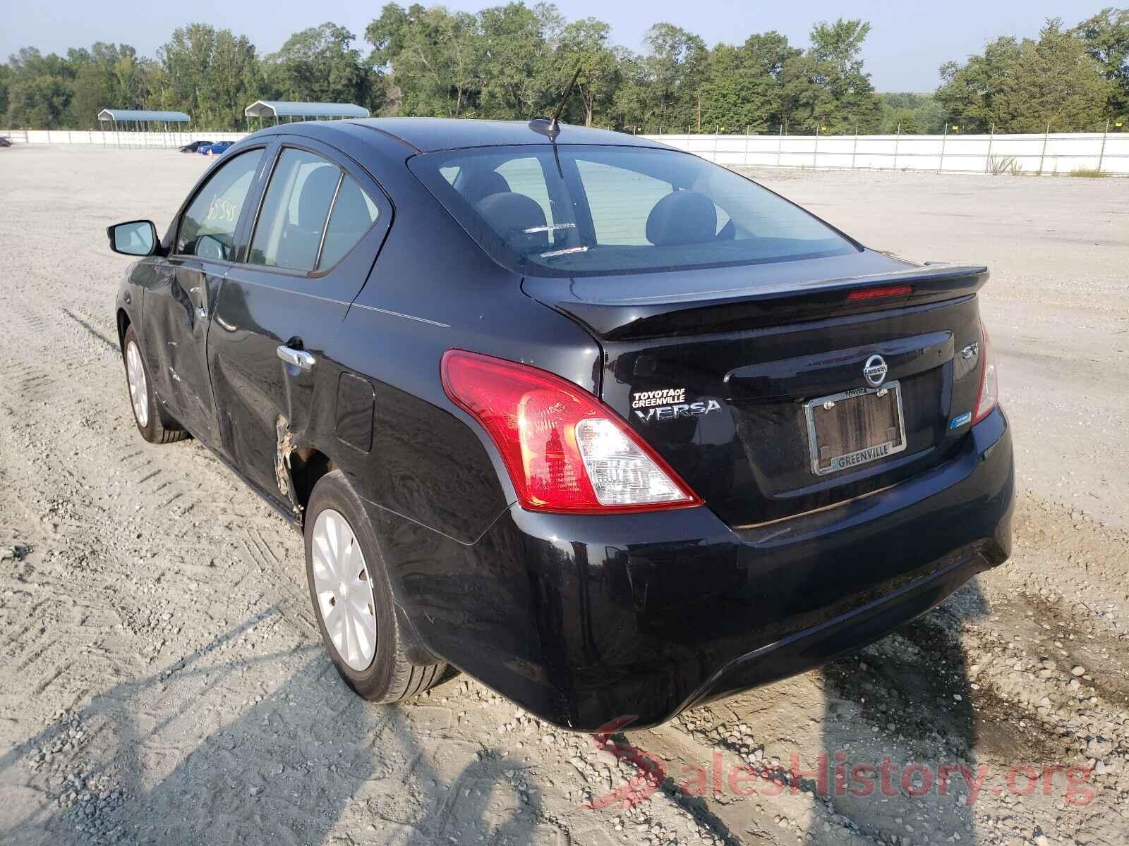 3N1CN7APXGL887058 2016 NISSAN VERSA