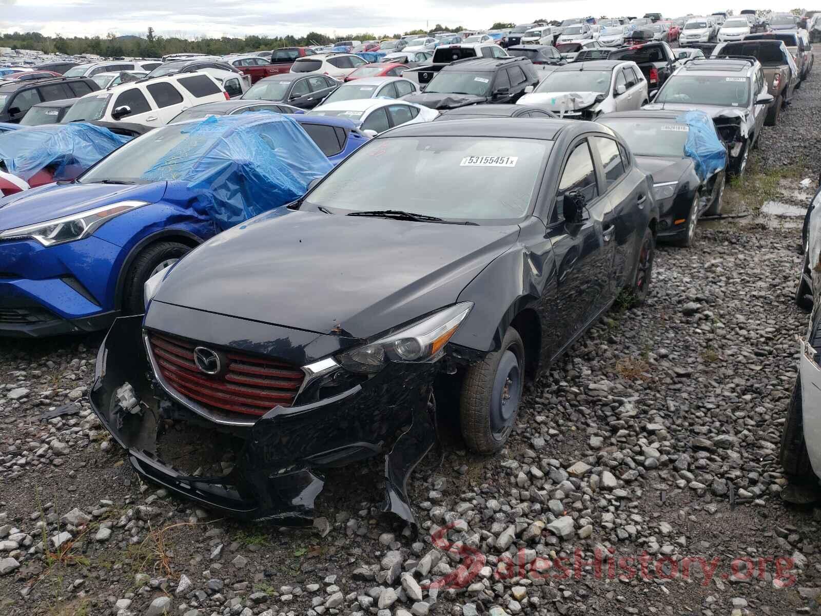 JM1BN1K77H1143558 2017 MAZDA 3