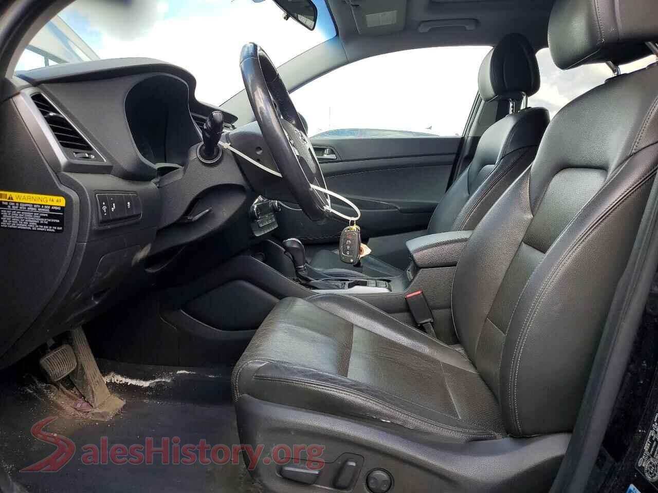2017 HYUNDAI TUCSON VIN KM8J3CA43HU500281, engine bay