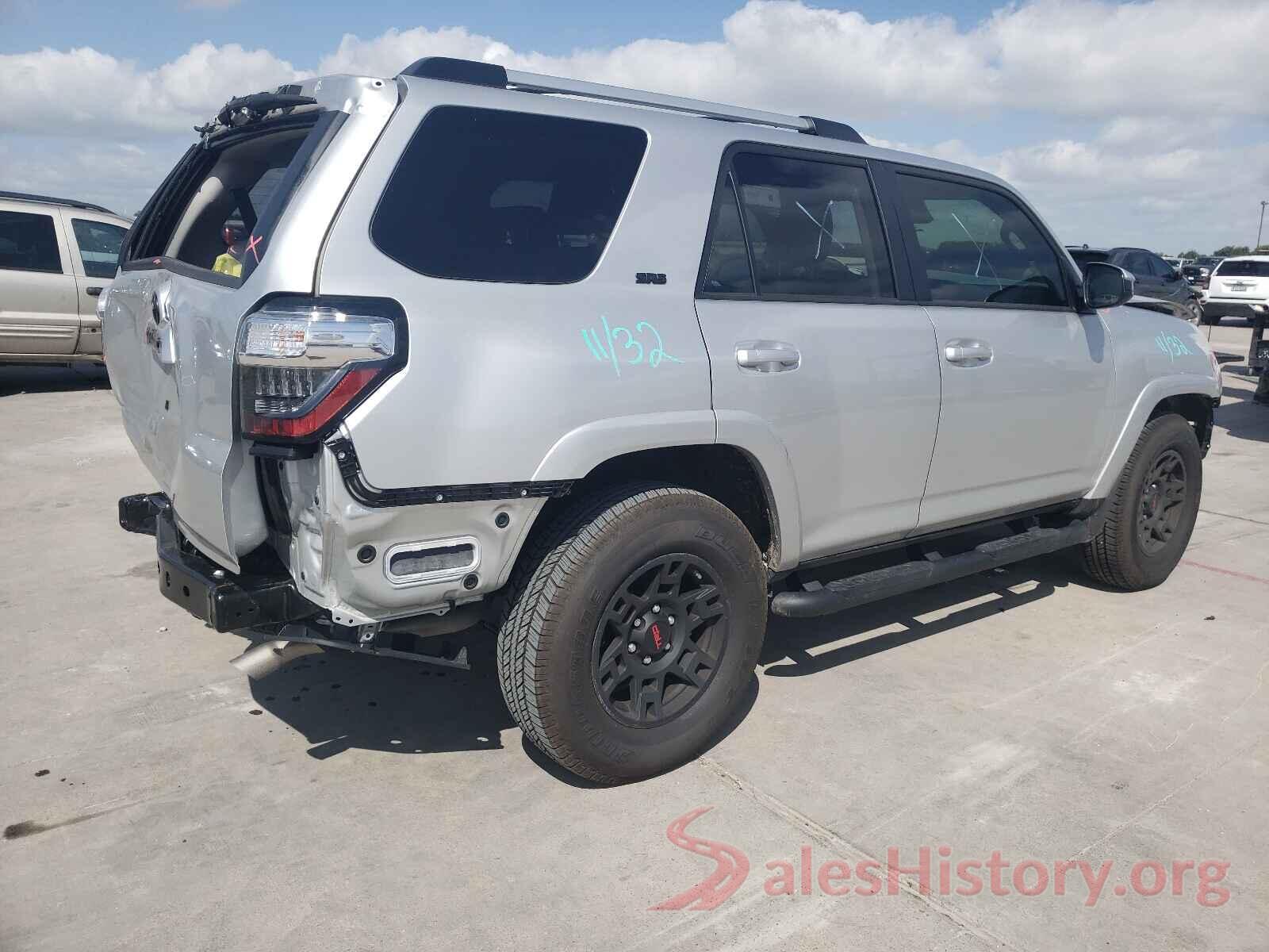 JTEEU5JR1M5236777 2021 TOYOTA 4RUNNER