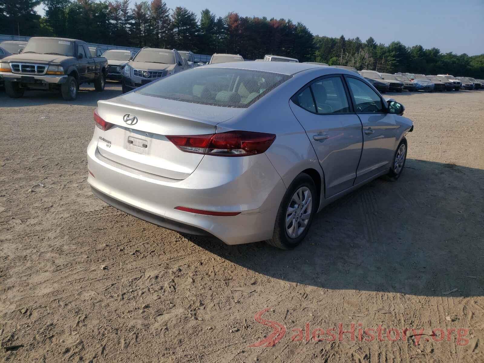 5NPD74LF8JH349934 2018 HYUNDAI ELANTRA