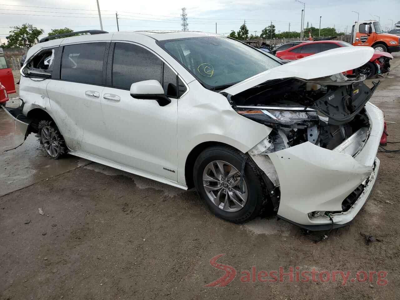 5TDYRKEC7MS011524 2021 TOYOTA SIENNA