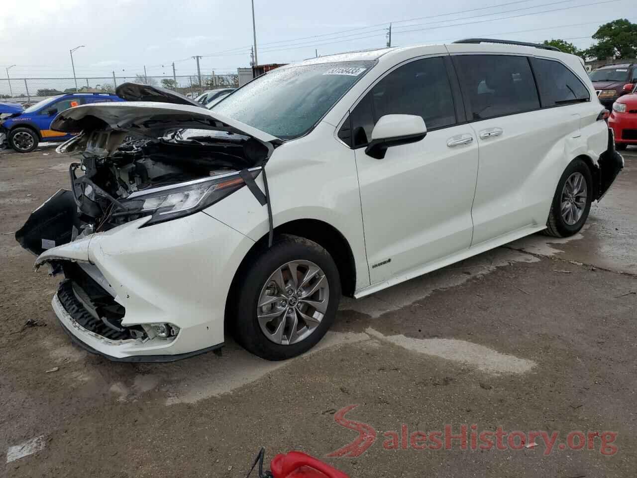 5TDYRKEC7MS011524 2021 TOYOTA SIENNA