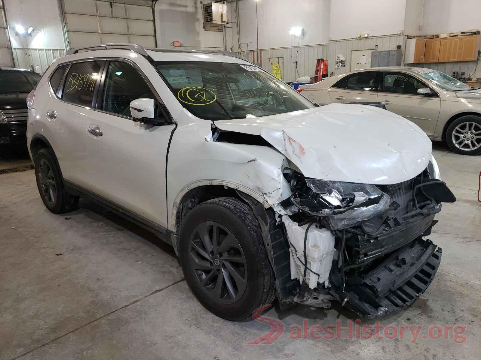 5N1AT2MV5GC793104 2016 NISSAN ROGUE