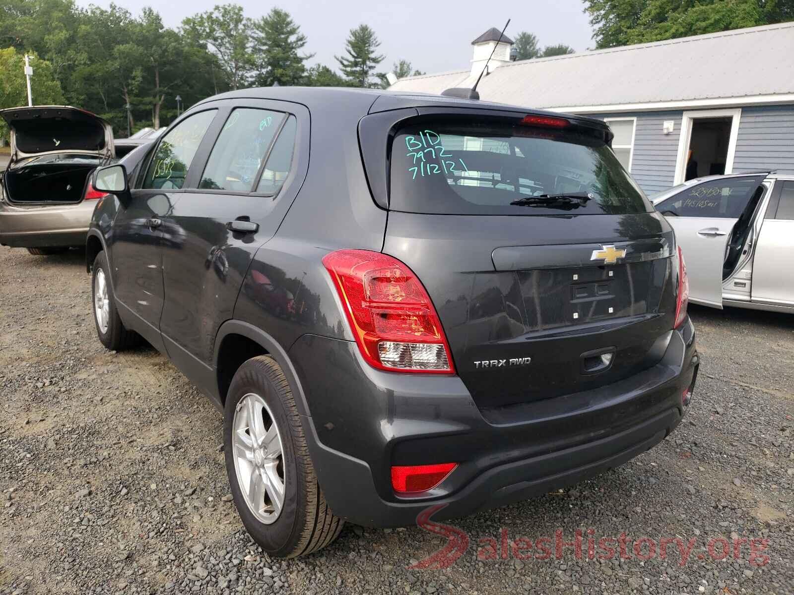 3GNCJNSB8KL232056 2019 CHEVROLET TRAX