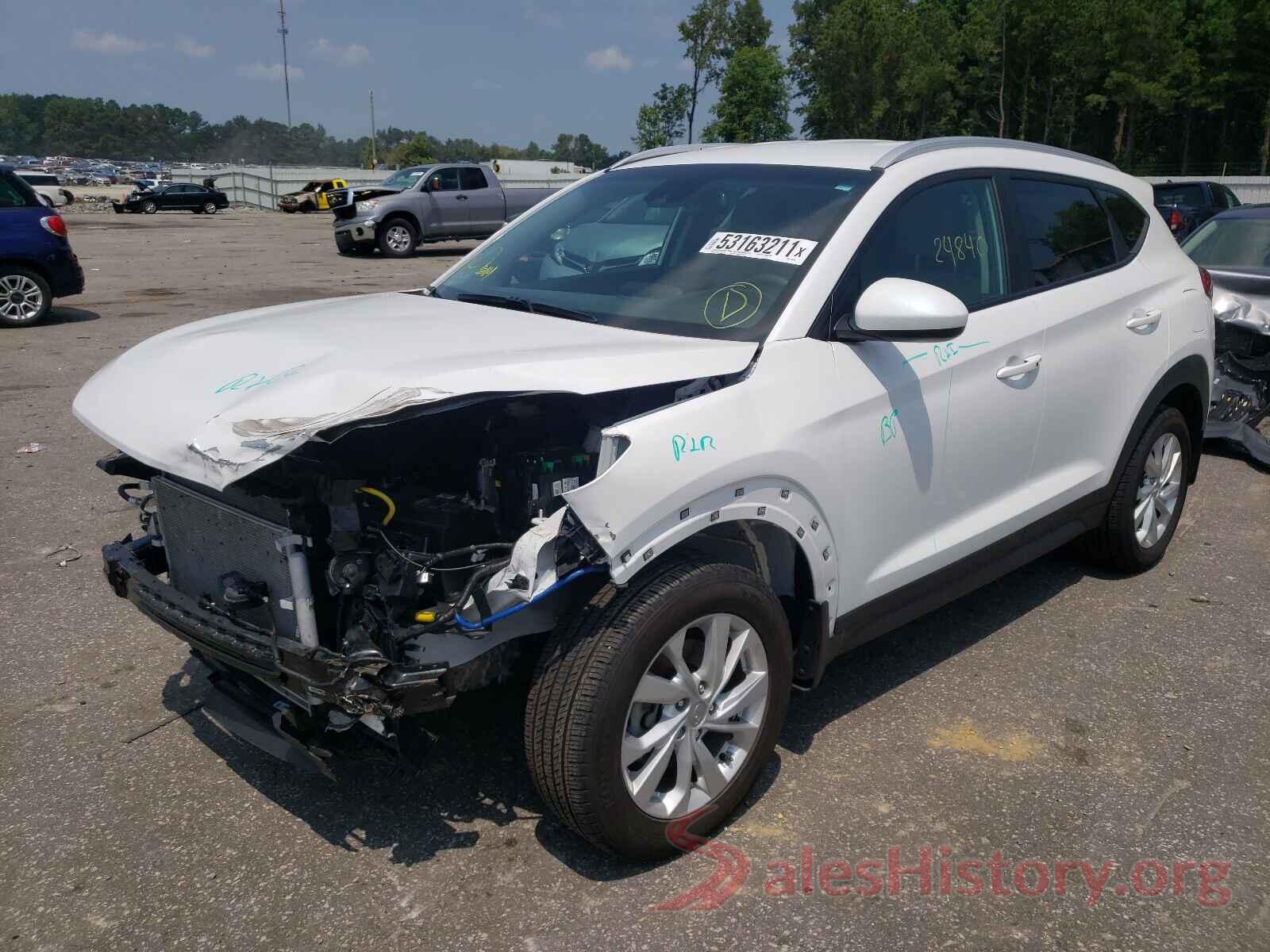 KM8J33A44LU165766 2020 HYUNDAI TUCSON