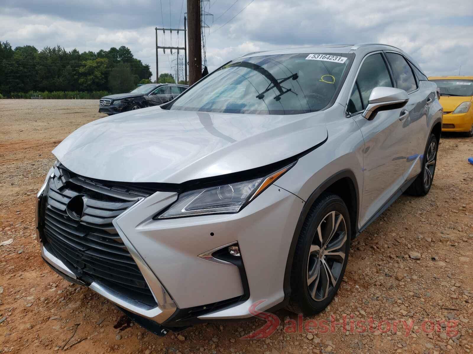 2T2BZMCA3HC111312 2017 LEXUS RX350