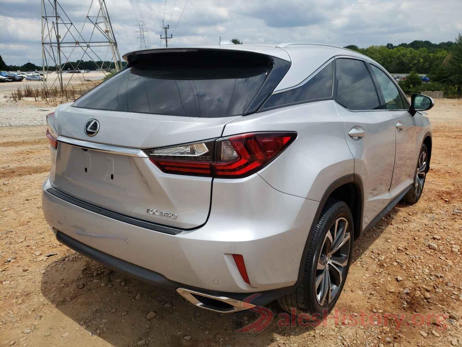 2T2BZMCA3HC111312 2017 LEXUS RX350