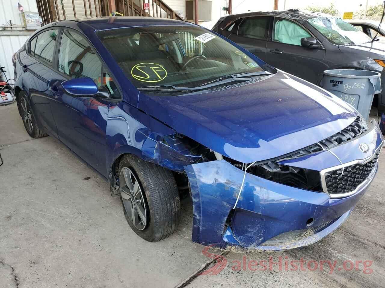 3KPFL4A73JE187313 2018 KIA FORTE