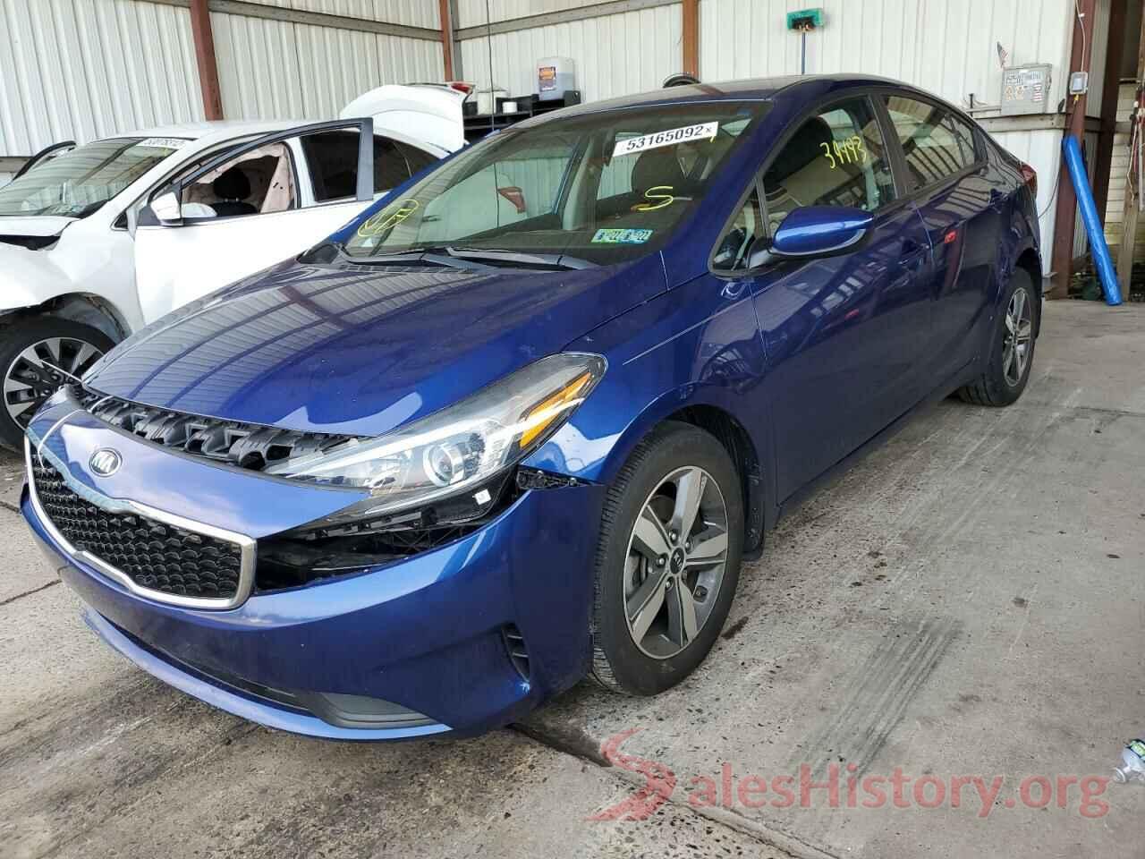 3KPFL4A73JE187313 2018 KIA FORTE