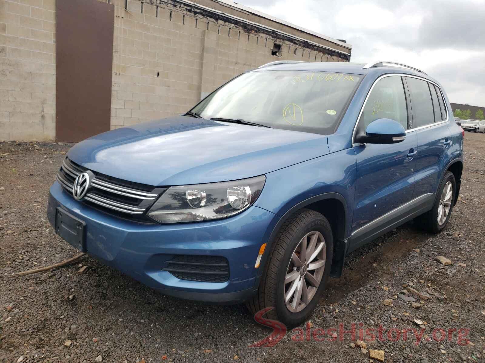 WVGSV7AX3HW507736 2017 VOLKSWAGEN TIGUAN