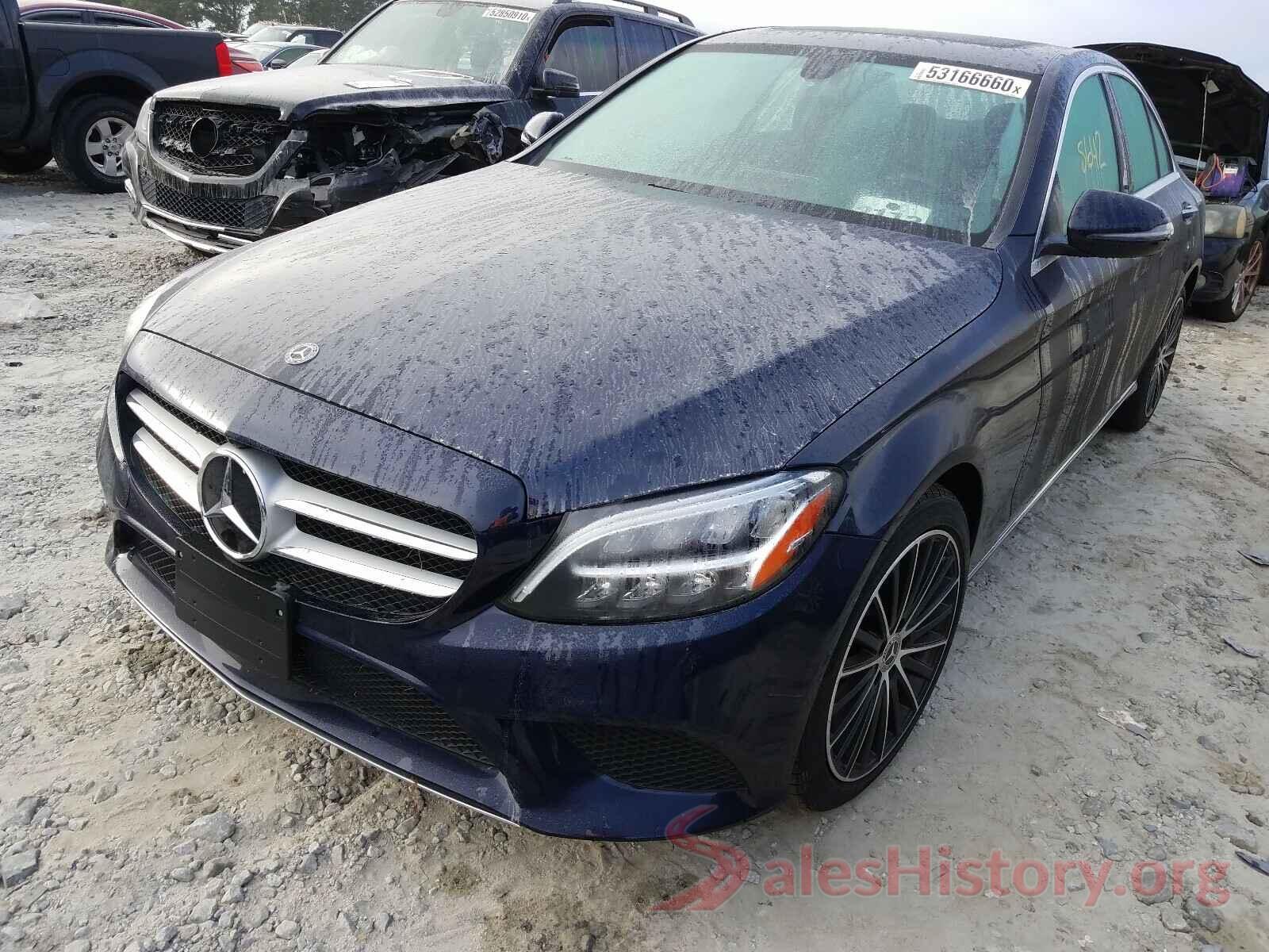 55SWF8DBXKU284310 2019 MERCEDES-BENZ C CLASS