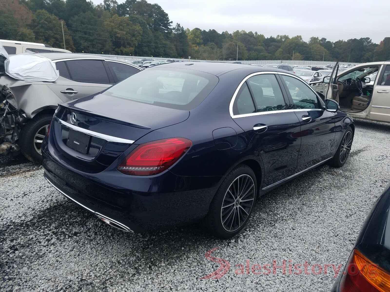 55SWF8DBXKU284310 2019 MERCEDES-BENZ C CLASS