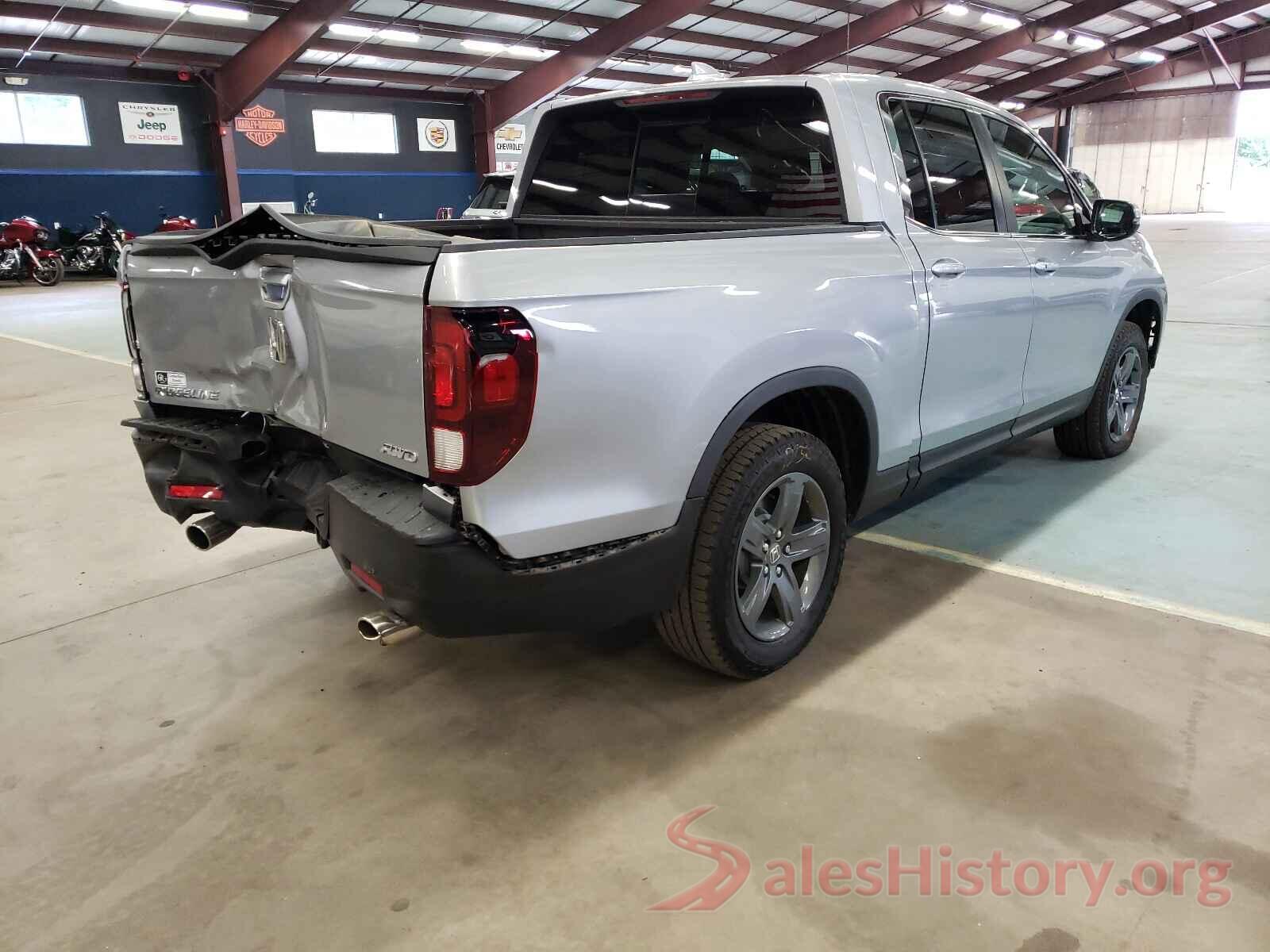 5FPYK3F57MB008158 2021 HONDA RIDGELINE