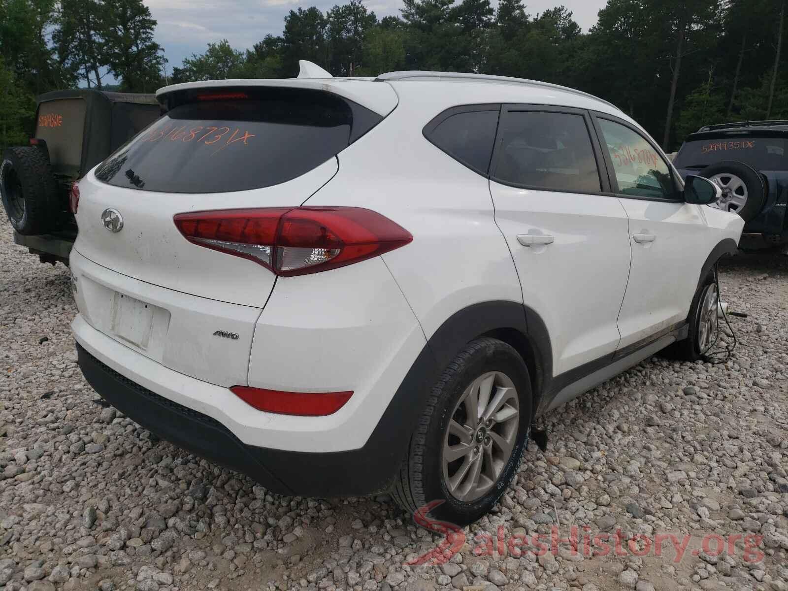 KM8J3CA46JU708158 2018 HYUNDAI TUCSON