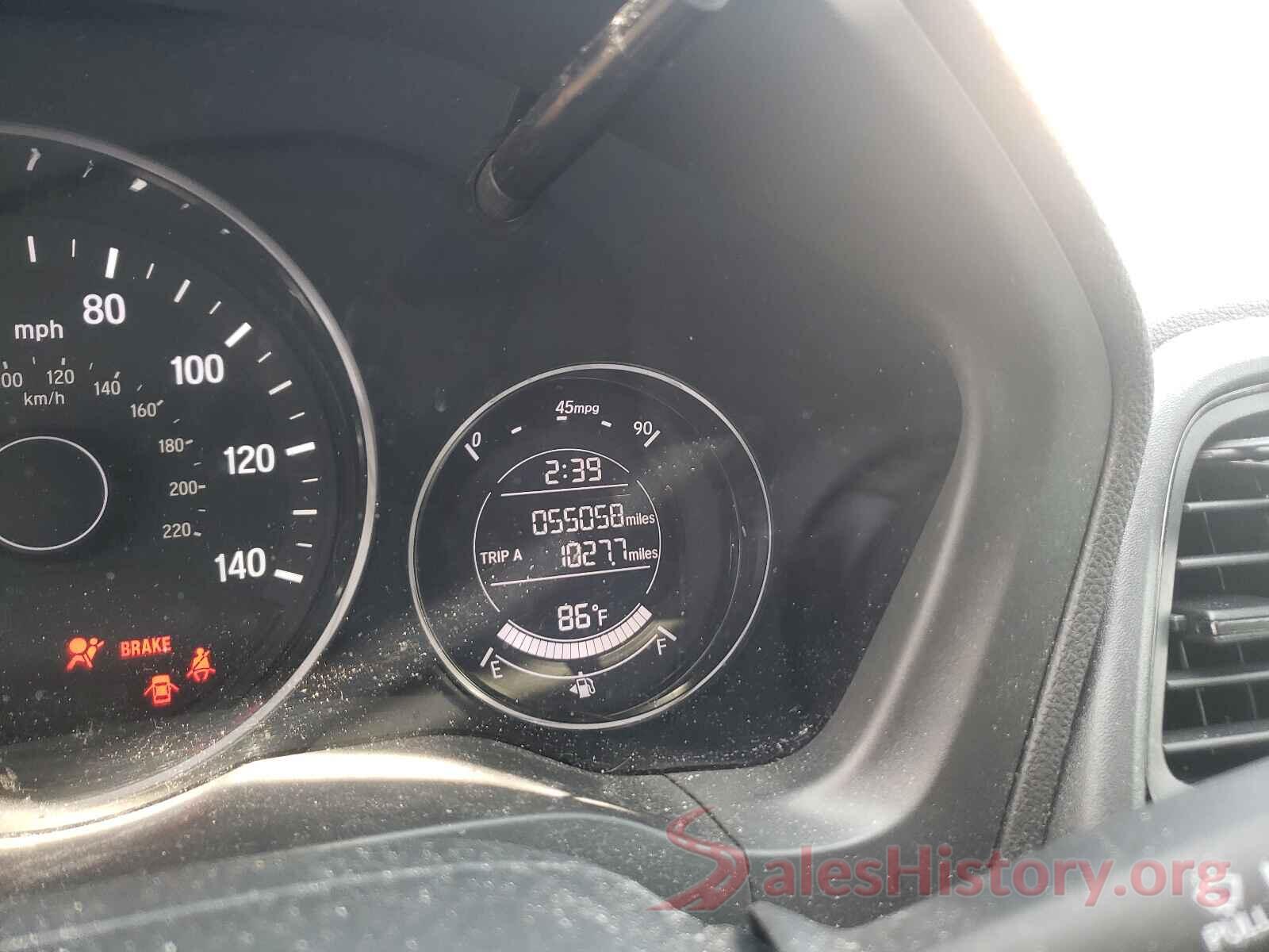 3CZRU6H35JG713304 2018 HONDA HR-V