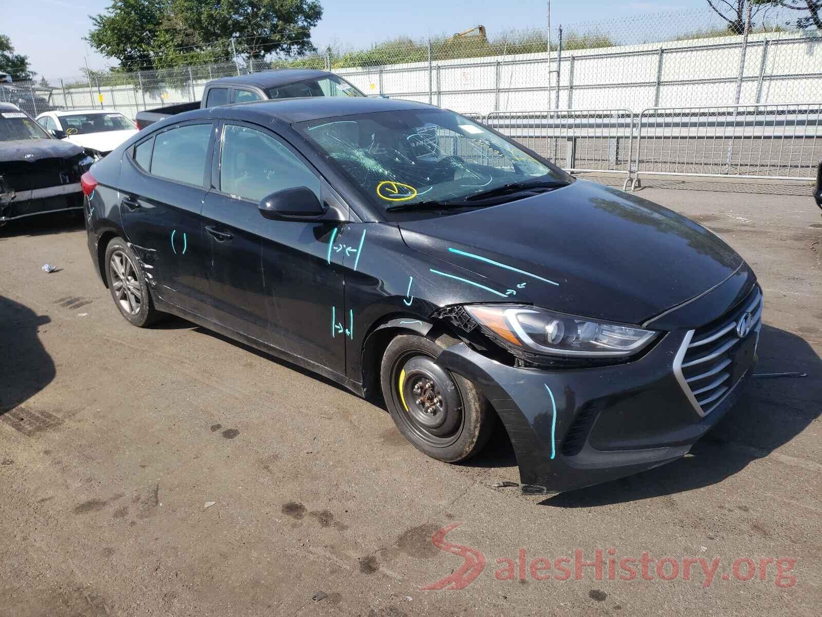 5NPD84LF4JH275750 2018 HYUNDAI ELANTRA