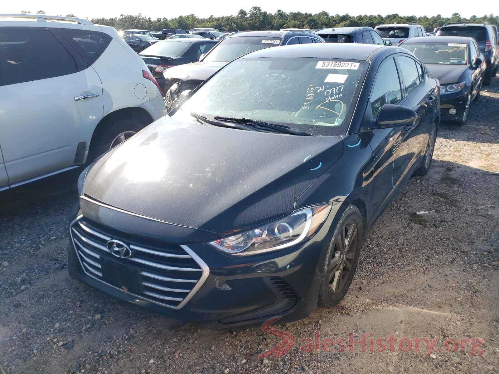 5NPD84LF4JH275750 2018 HYUNDAI ELANTRA