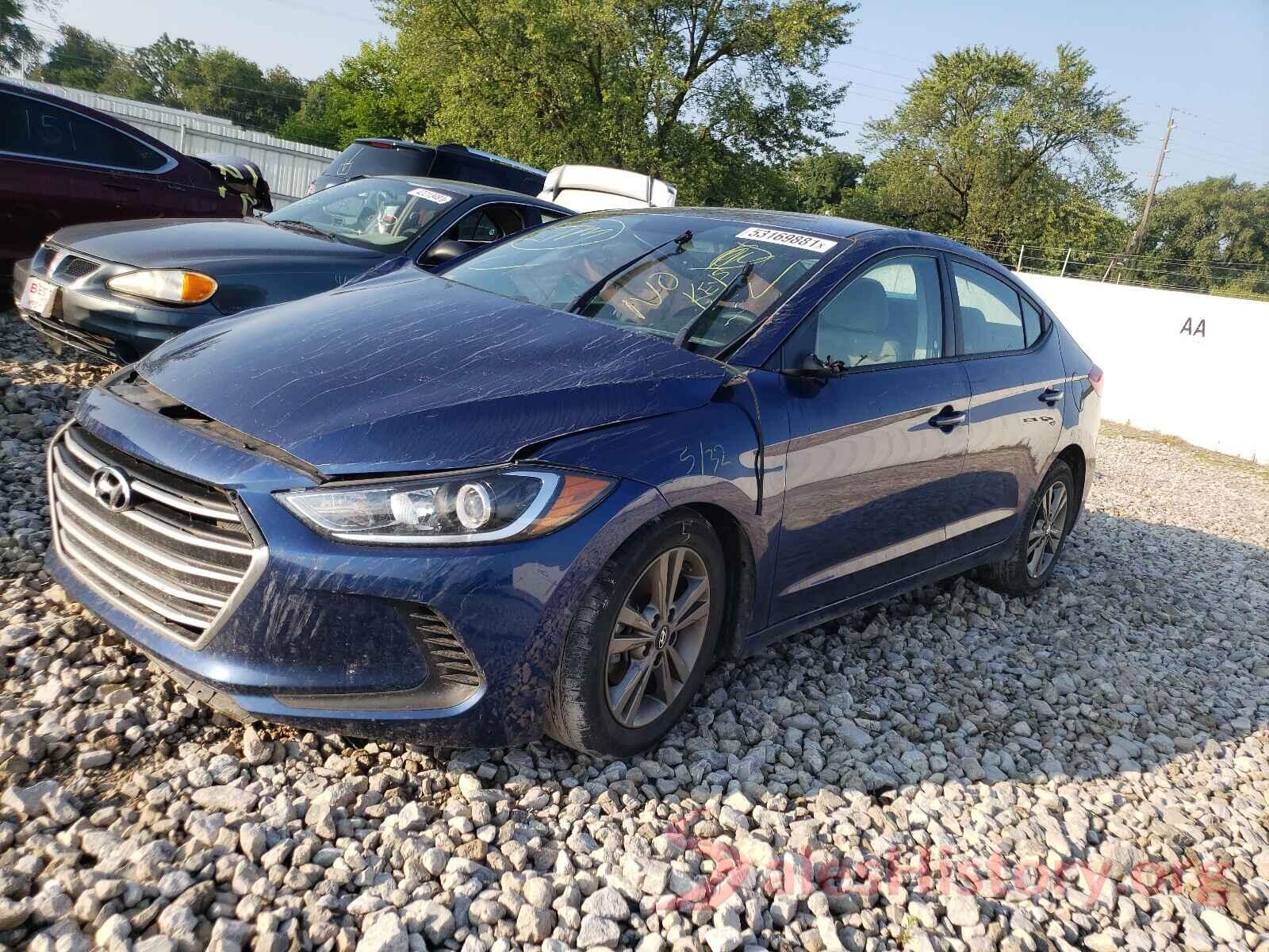 5NPD84LF0JH378261 2018 HYUNDAI ELANTRA