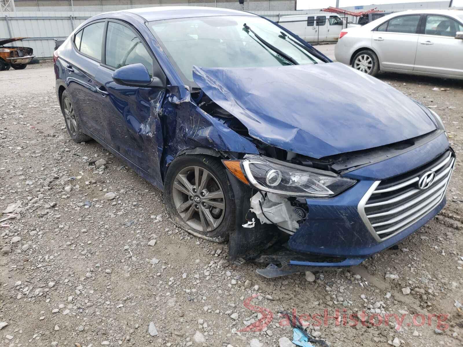 5NPD84LF0JH378261 2018 HYUNDAI ELANTRA