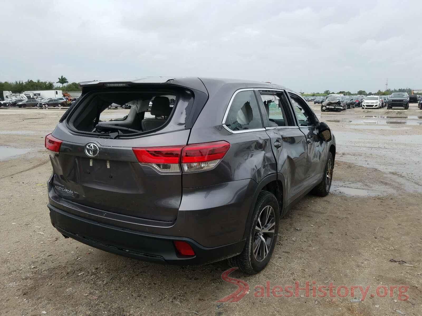 5TDZARFH6KS054053 2019 TOYOTA HIGHLANDER