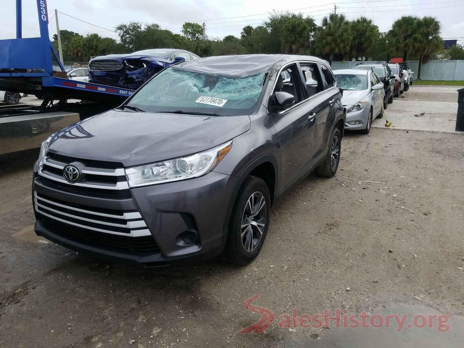 5TDZARFH6KS054053 2019 TOYOTA HIGHLANDER