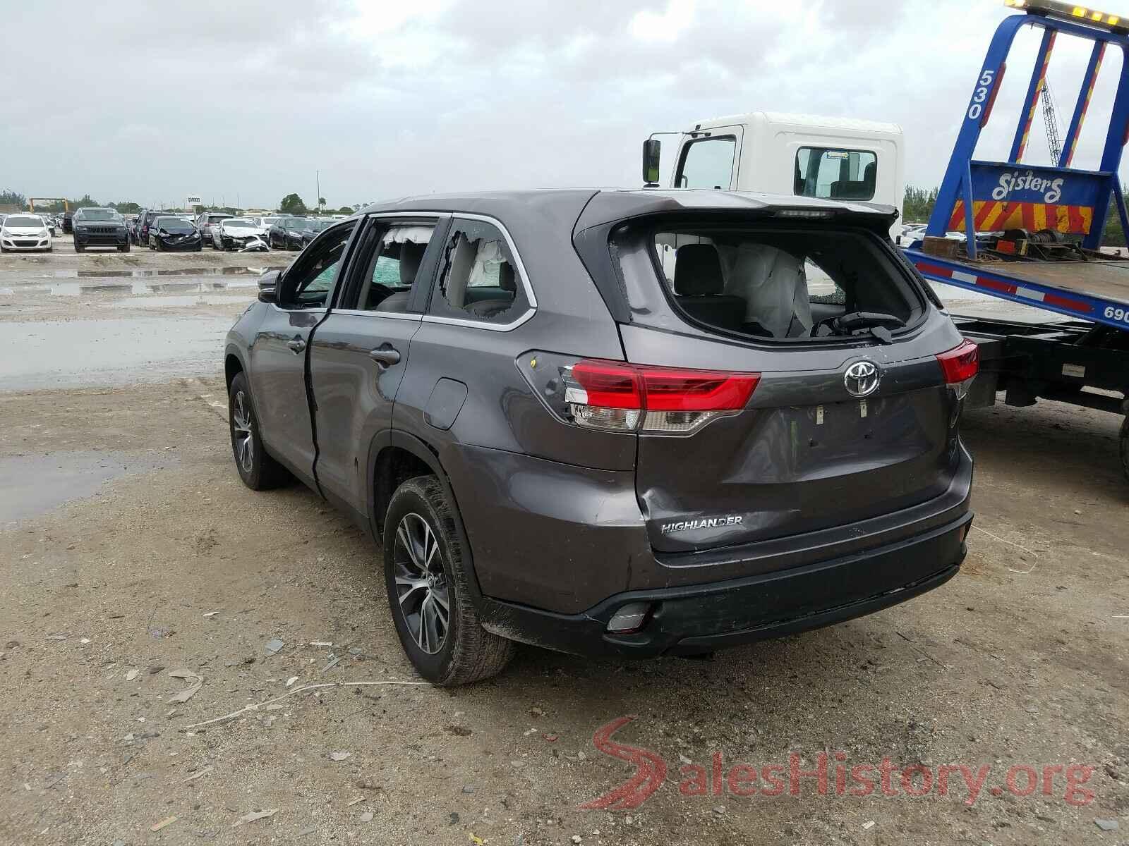 5TDZARFH6KS054053 2019 TOYOTA HIGHLANDER