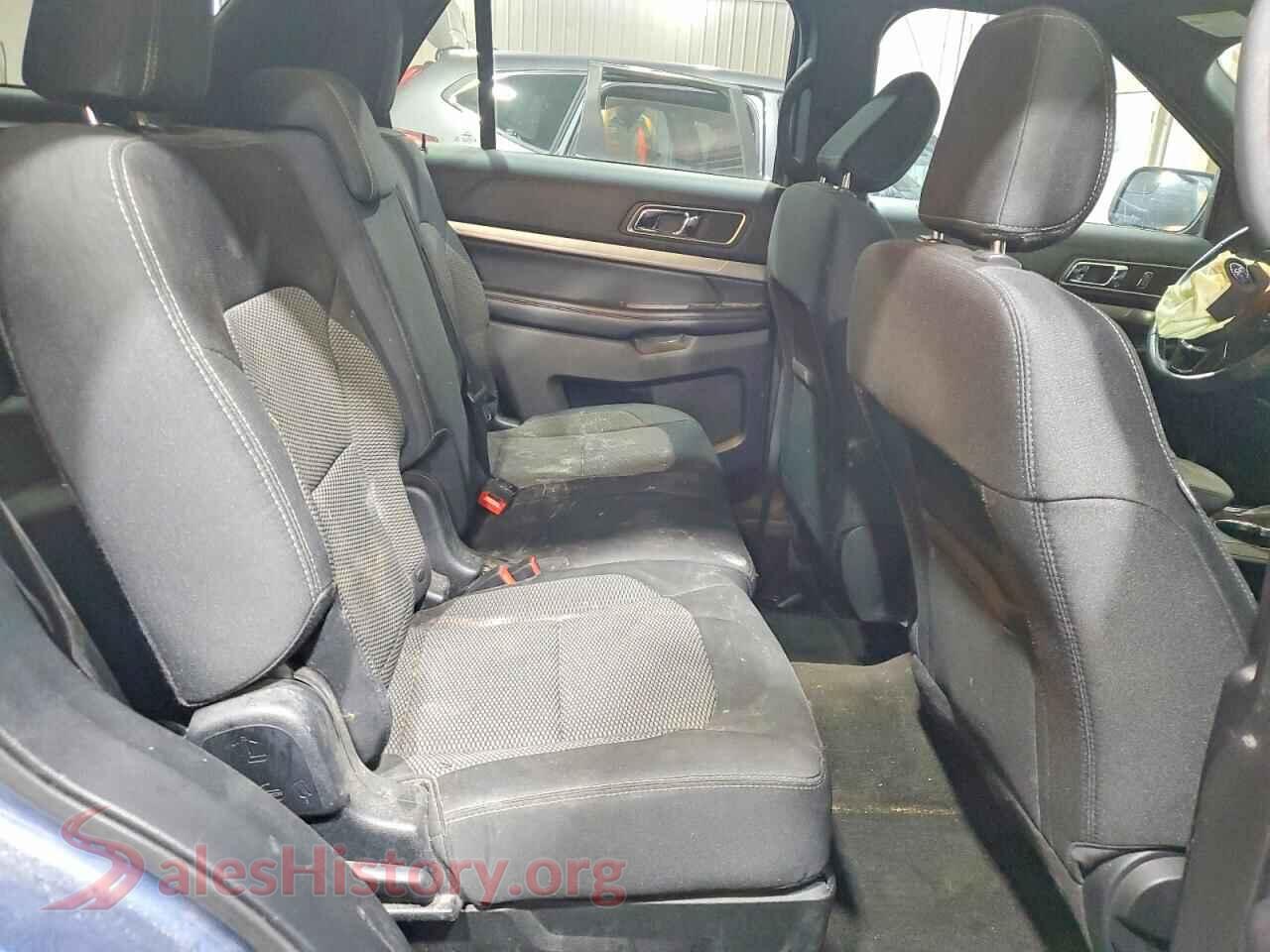 2018 FORD EXPLORER VIN 1FM5K8D87JGA33984, VIN plate