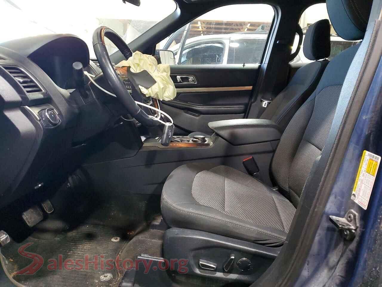 2018 FORD EXPLORER VIN 1FM5K8D87JGA33984, engine bay