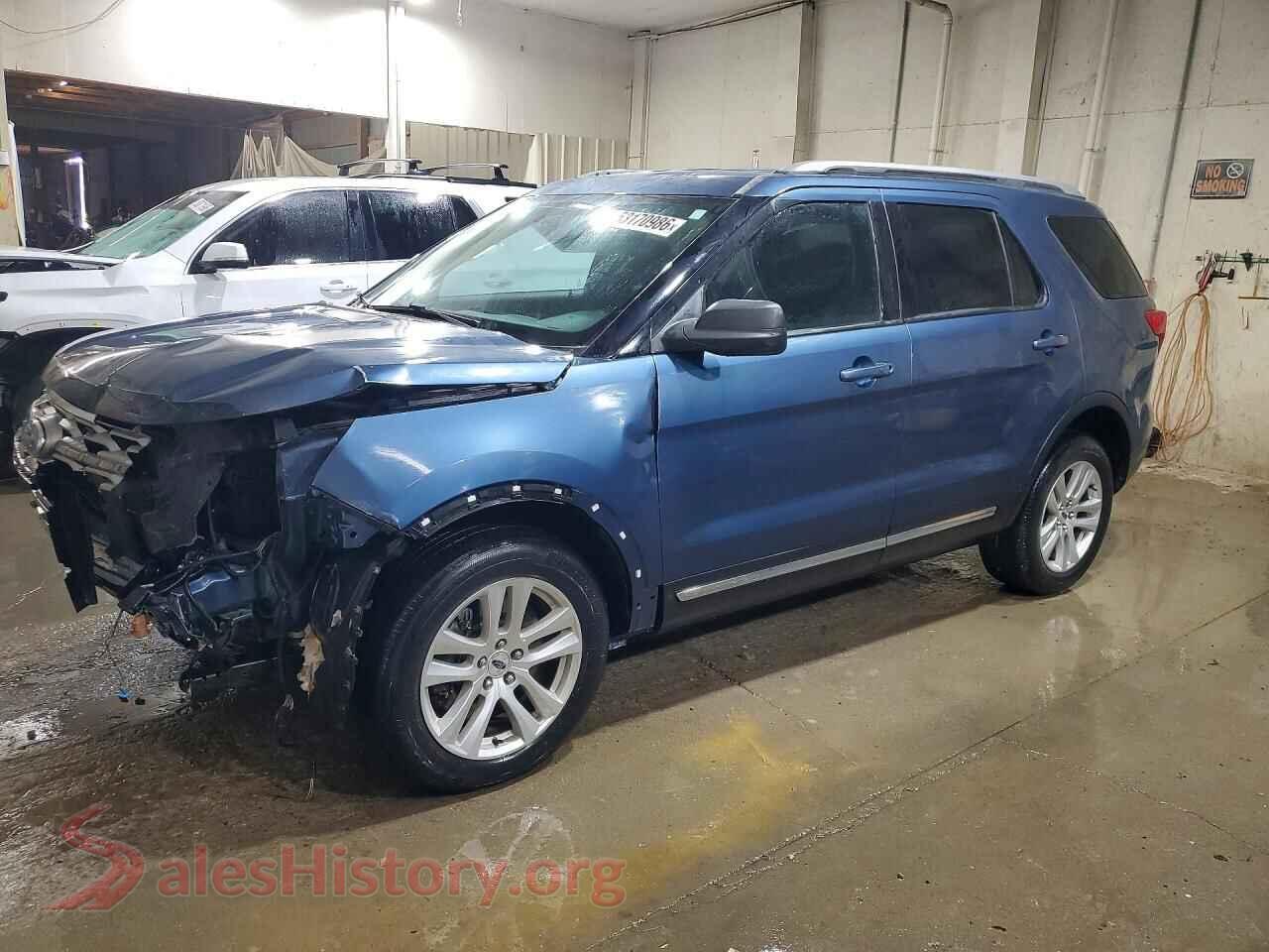 2018 FORD EXPLORER VIN 1FM5K8D87JGA33984, auction photo