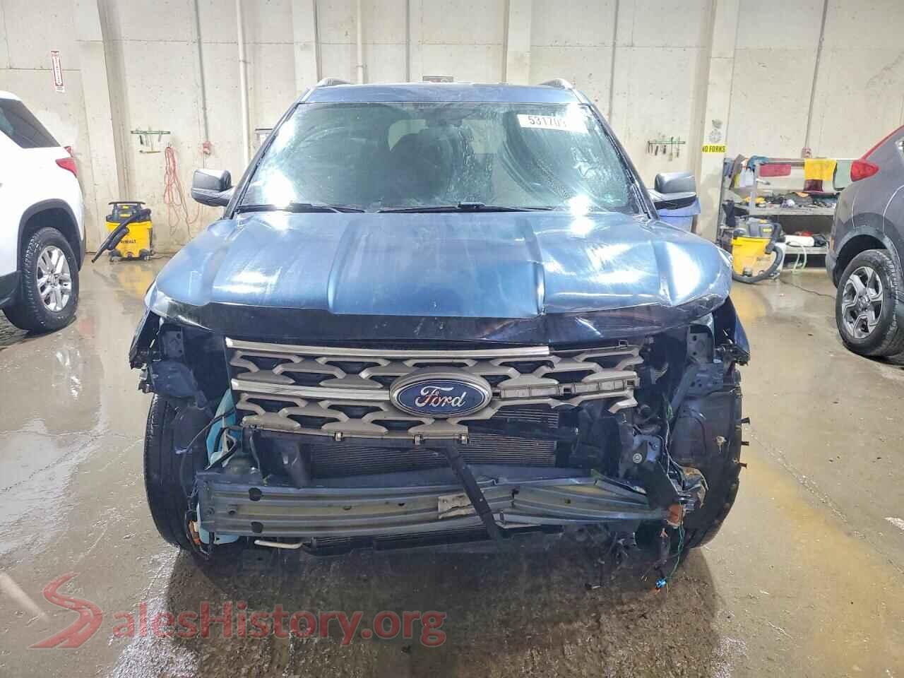 2018 FORD EXPLORER VIN 1FM5K8D87JGA33984, rear view
