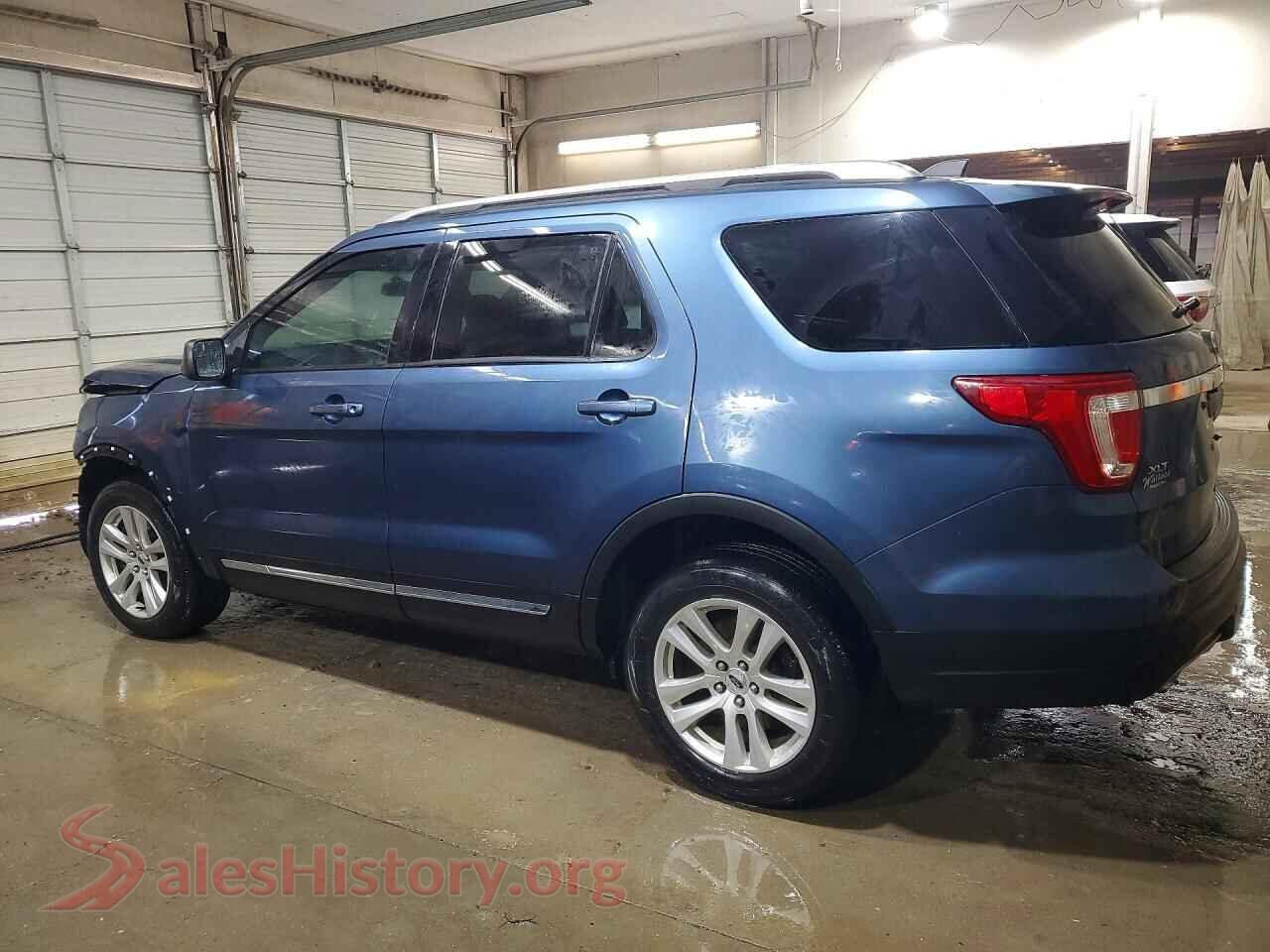 2018 FORD EXPLORER VIN 1FM5K8D87JGA33984, front view