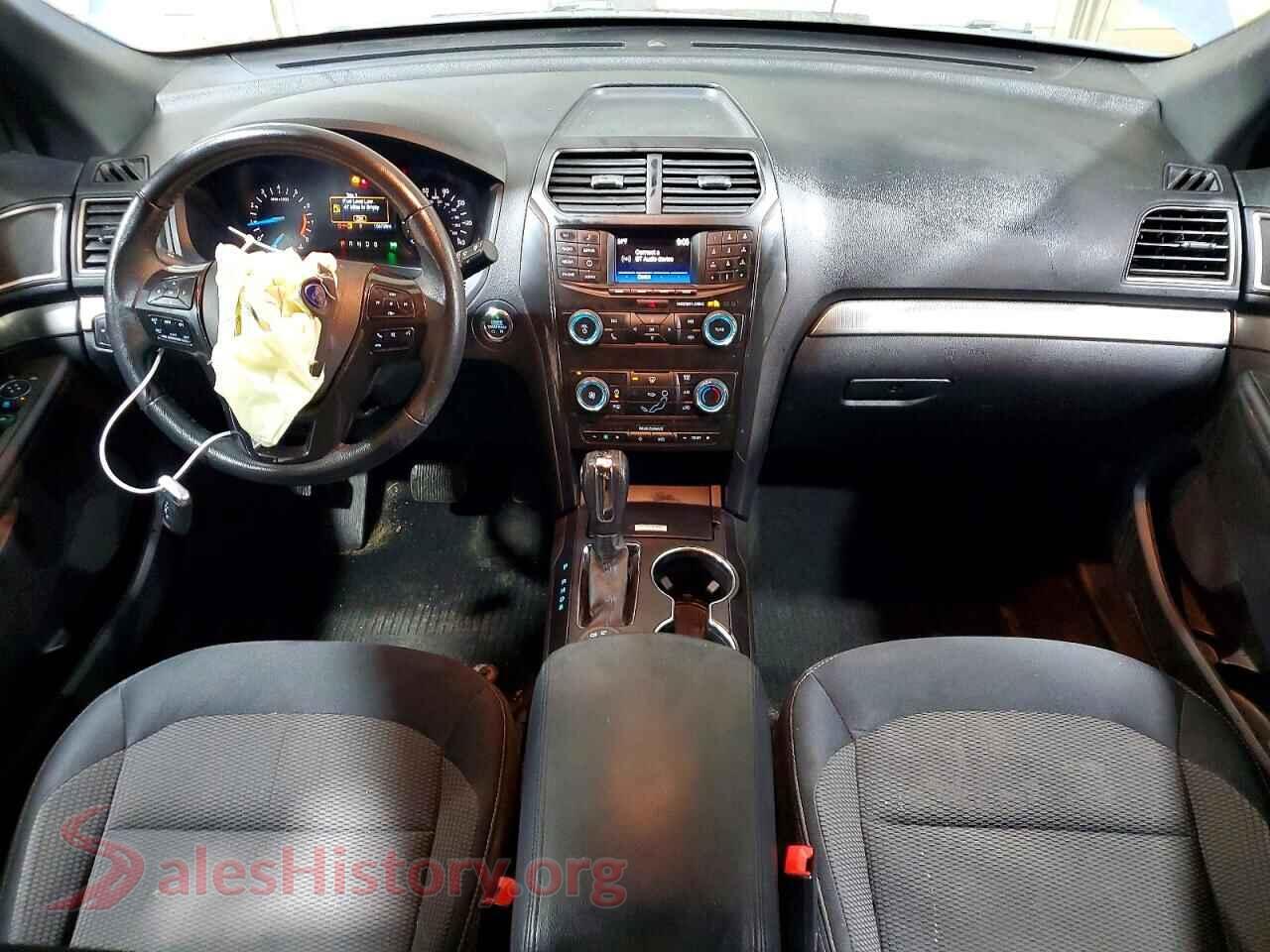 2018 FORD EXPLORER VIN 1FM5K8D87JGA33984, interior dashboard