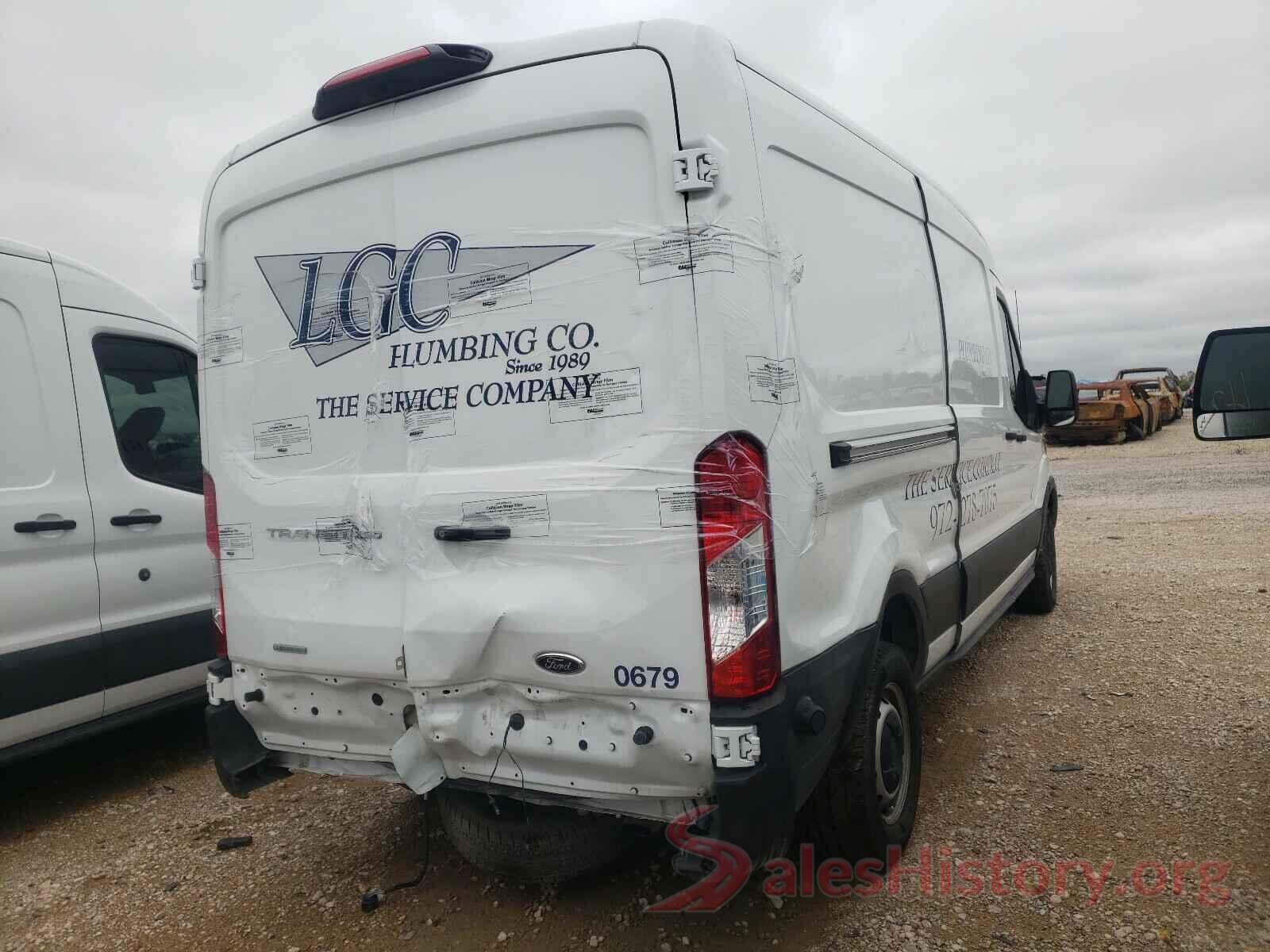 1FTYR2CG5KKB70679 2019 FORD TRANSIT CO