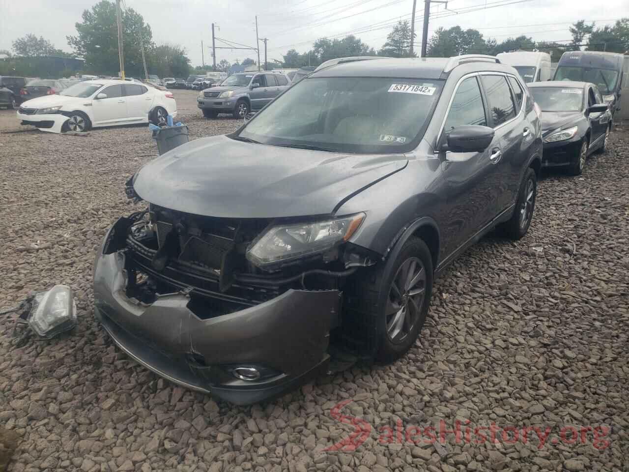 5N1AT2MV4GC746453 2016 NISSAN ROGUE