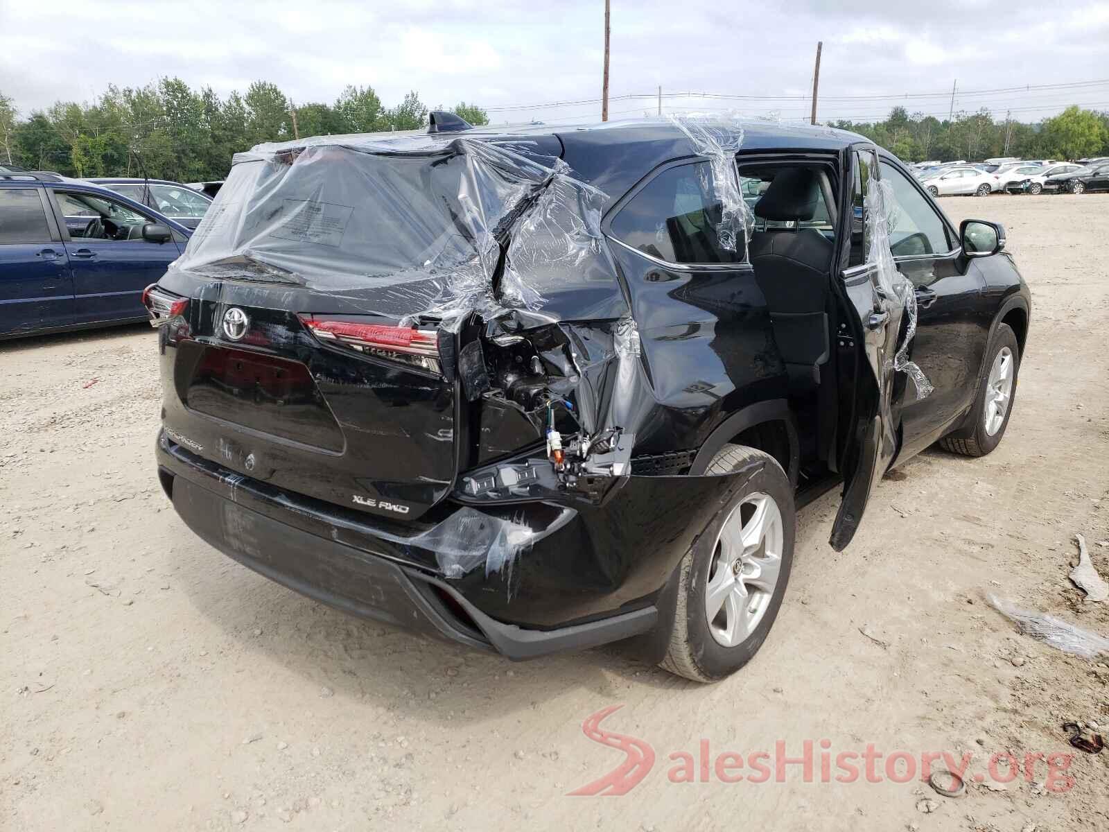 5TDGZRBH2MS536186 2021 TOYOTA HIGHLANDER