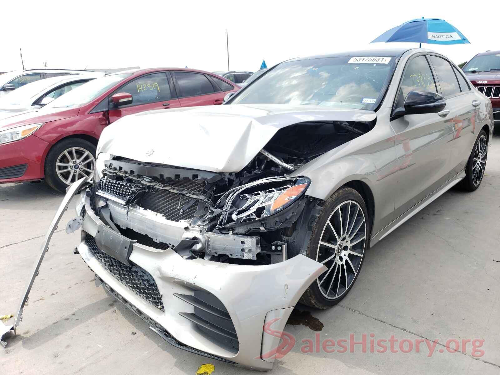 55SWF8DB8KU291241 2019 MERCEDES-BENZ C-CLASS