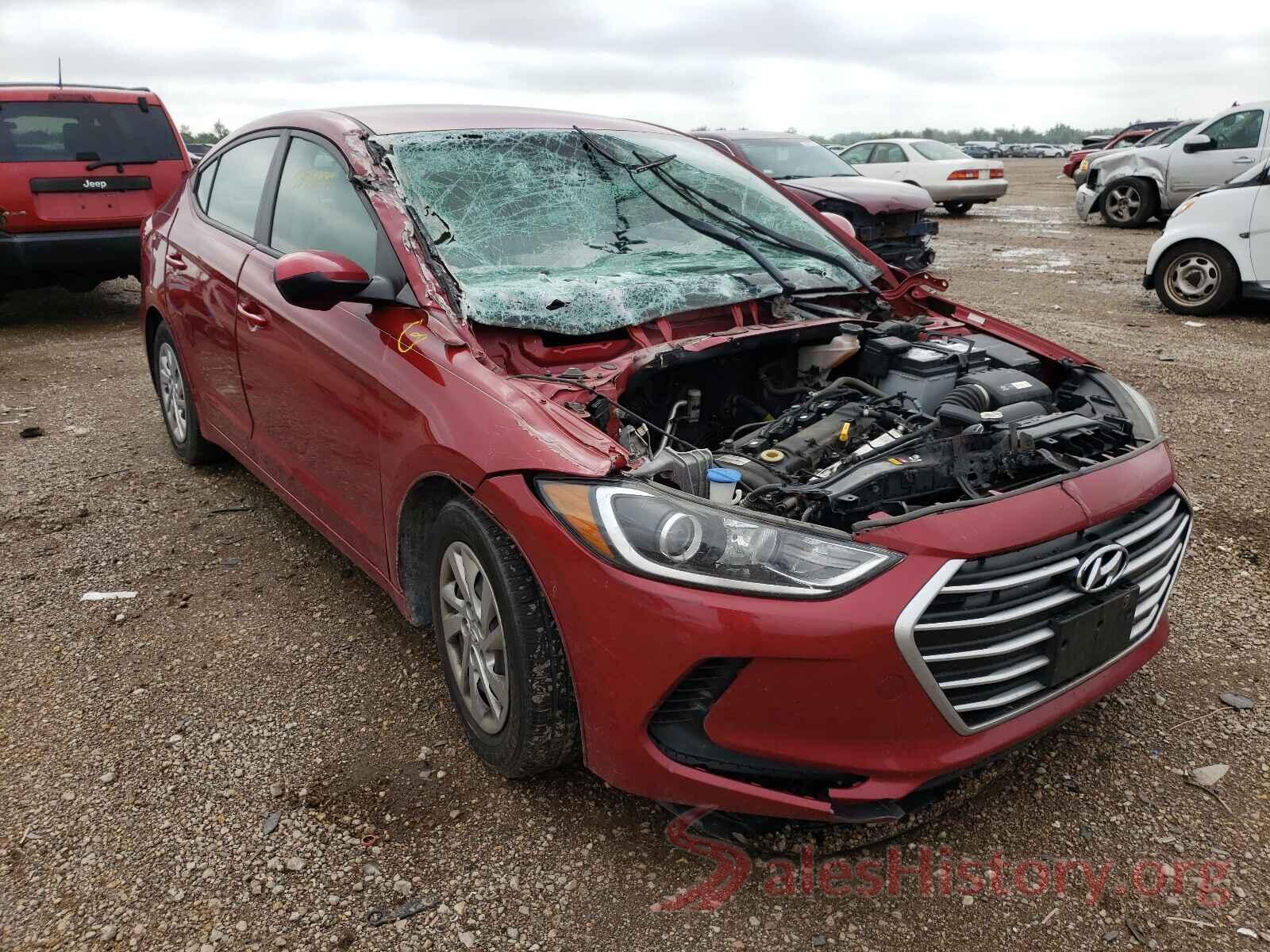 KMHD74LF6HU060918 2017 HYUNDAI ELANTRA