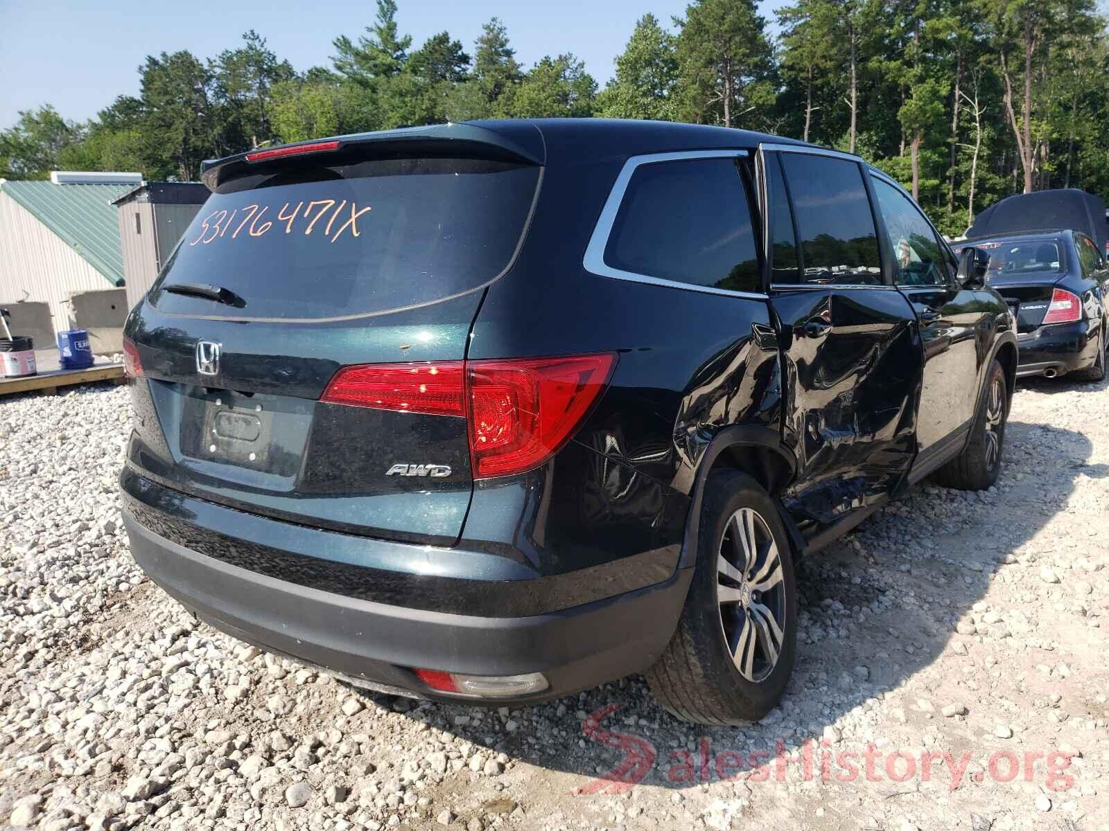 5FNYF6H39JB068352 2018 HONDA PILOT